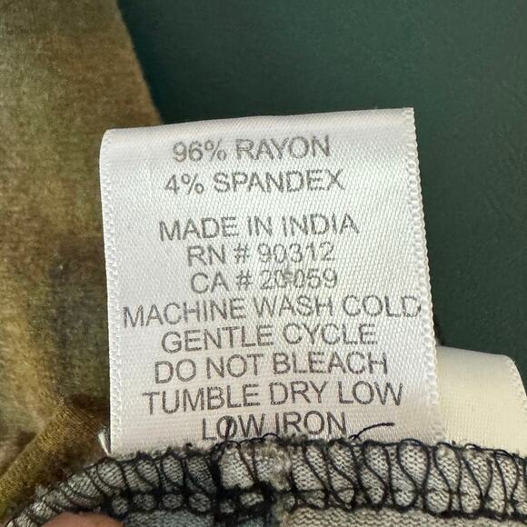 Parsley & Sage Women's Boho Vest Size Small Tie Dye Art to Wear Stretch Hippie - Picture 5 of 7